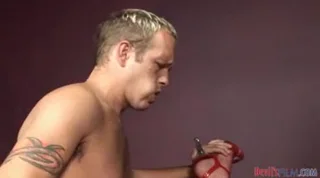Kinky transsexual having hard dick in her nice ass in here!