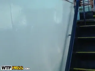 Amateur public porn on a ferry