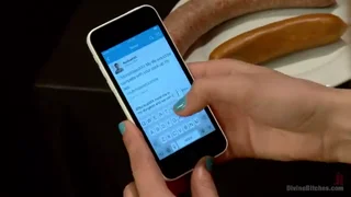 Social media stalker punished milked of his cum by Miss Mona Wales!