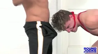 Alexander spanks away Dougs cocky attitude, leaving him red